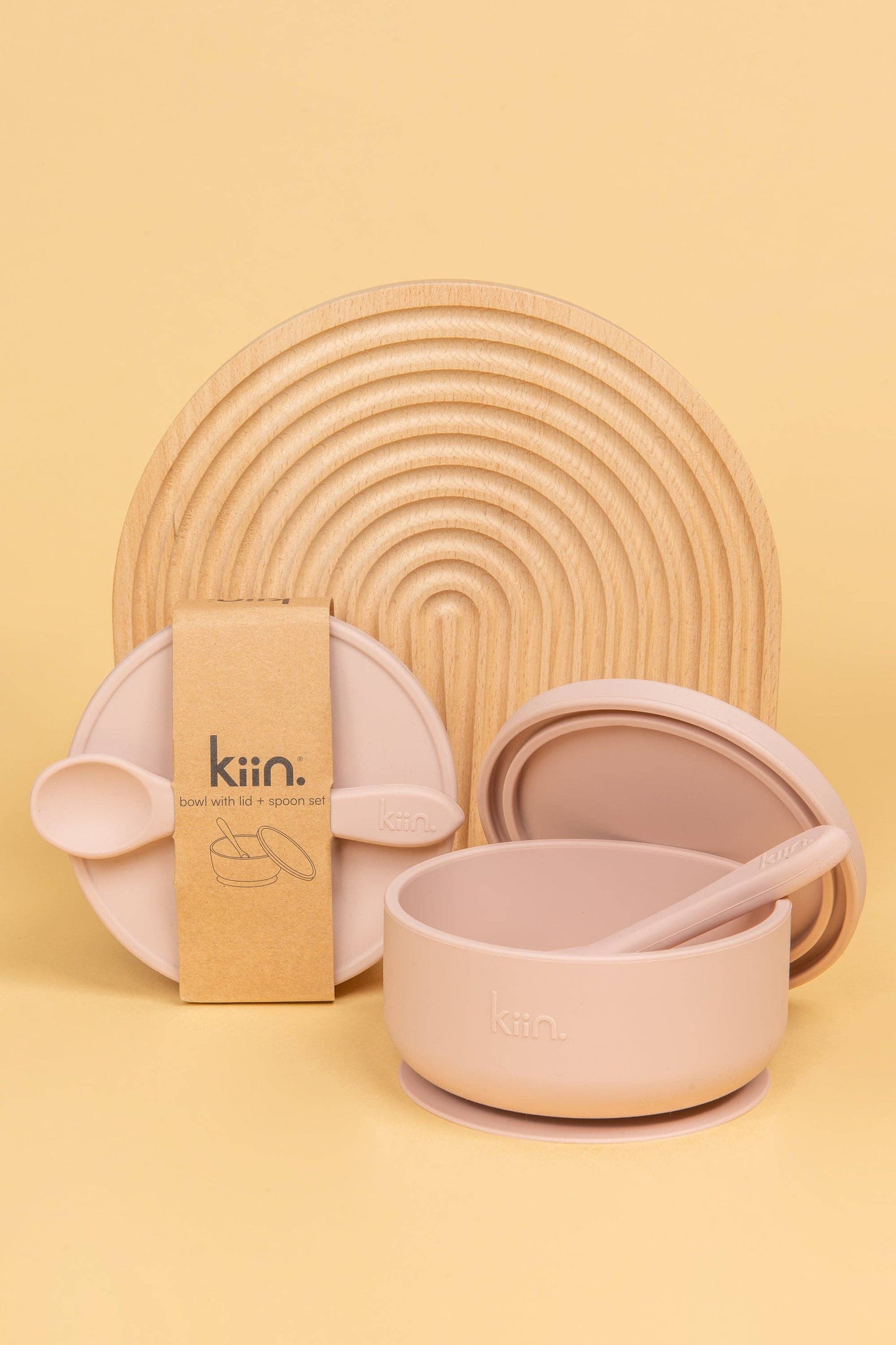 Kiin Baby - Silicone Baby Feeding Set - Pastel Sky 11