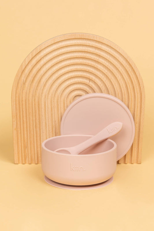 Kiin Baby - Silicone Baby Feeding Set - Blossom 1