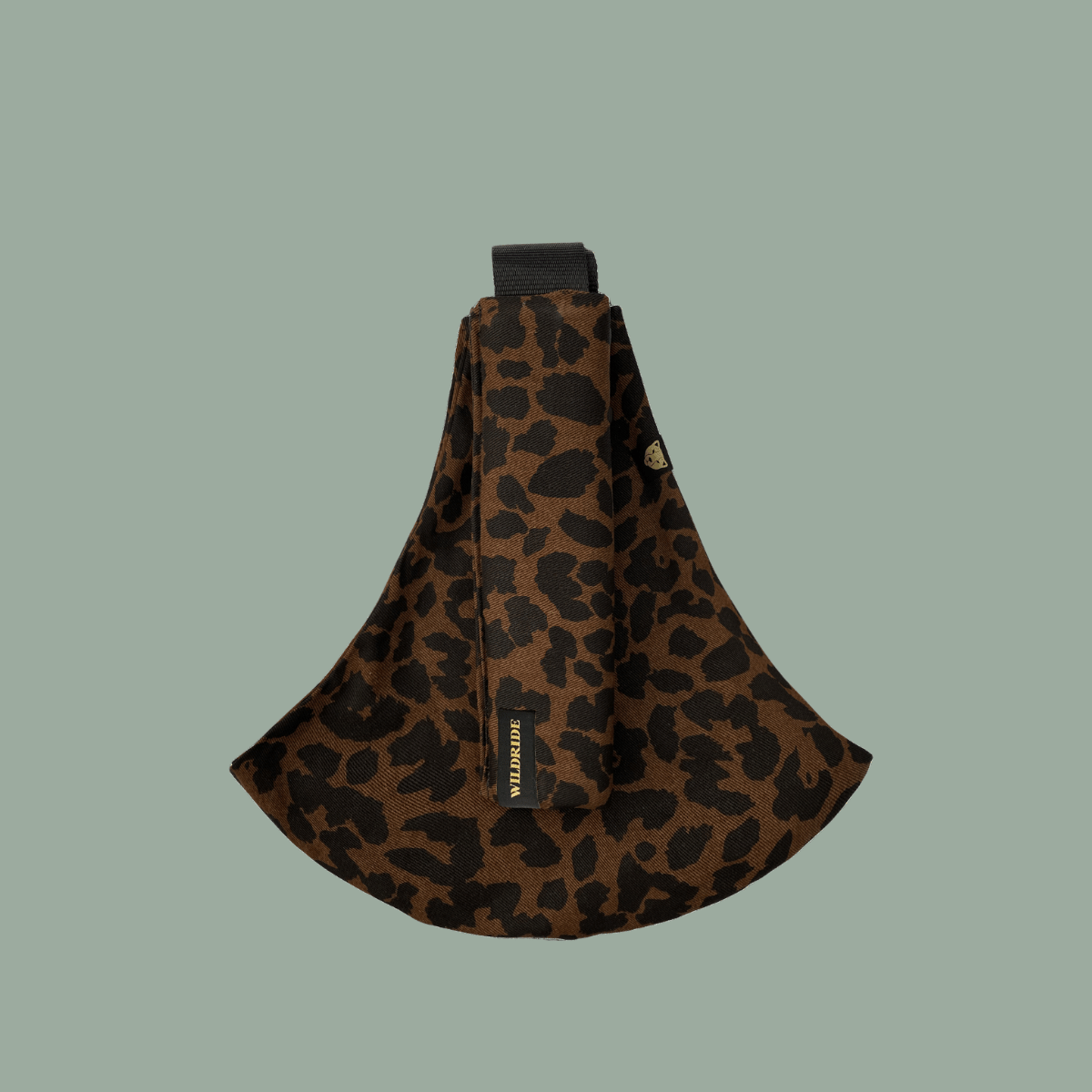 Wildride Carrier Leopard Print Brown - folded