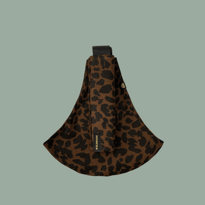 Wildride Carrier Leopard Print Brown - folded