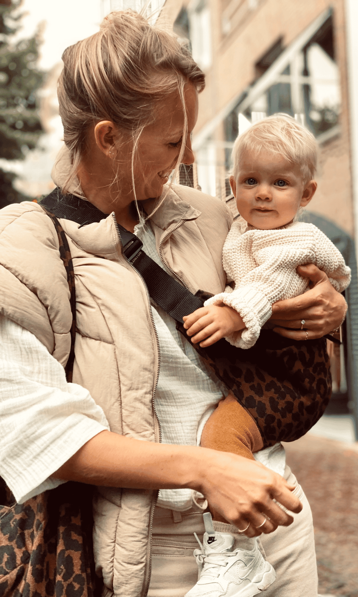 Wildride Carrier Leopard Print Brown