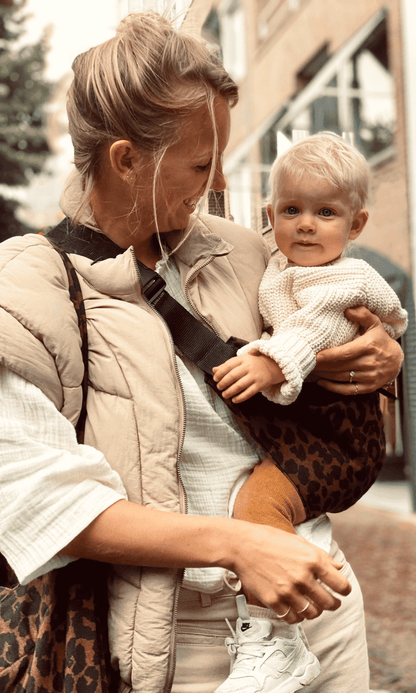 Wildride Carrier Leopard Print Brown