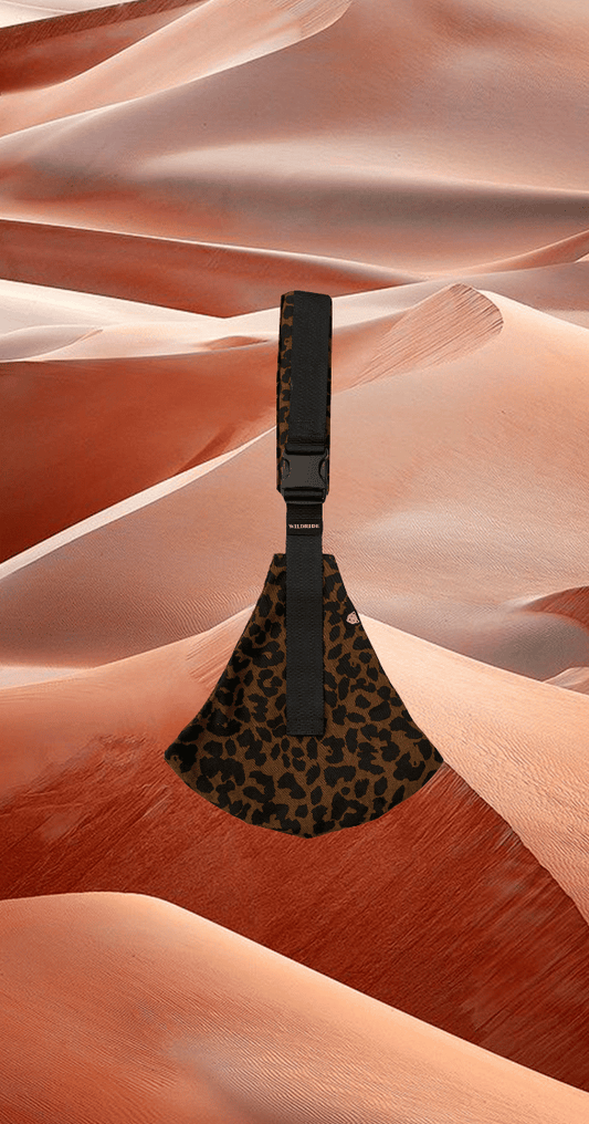 Wildride Toddler Carrier Leopard Print Brown